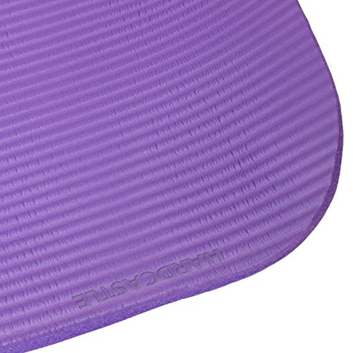 Exercise Mat 15mm Thick Purple Yoga Fitness Workout Pilates